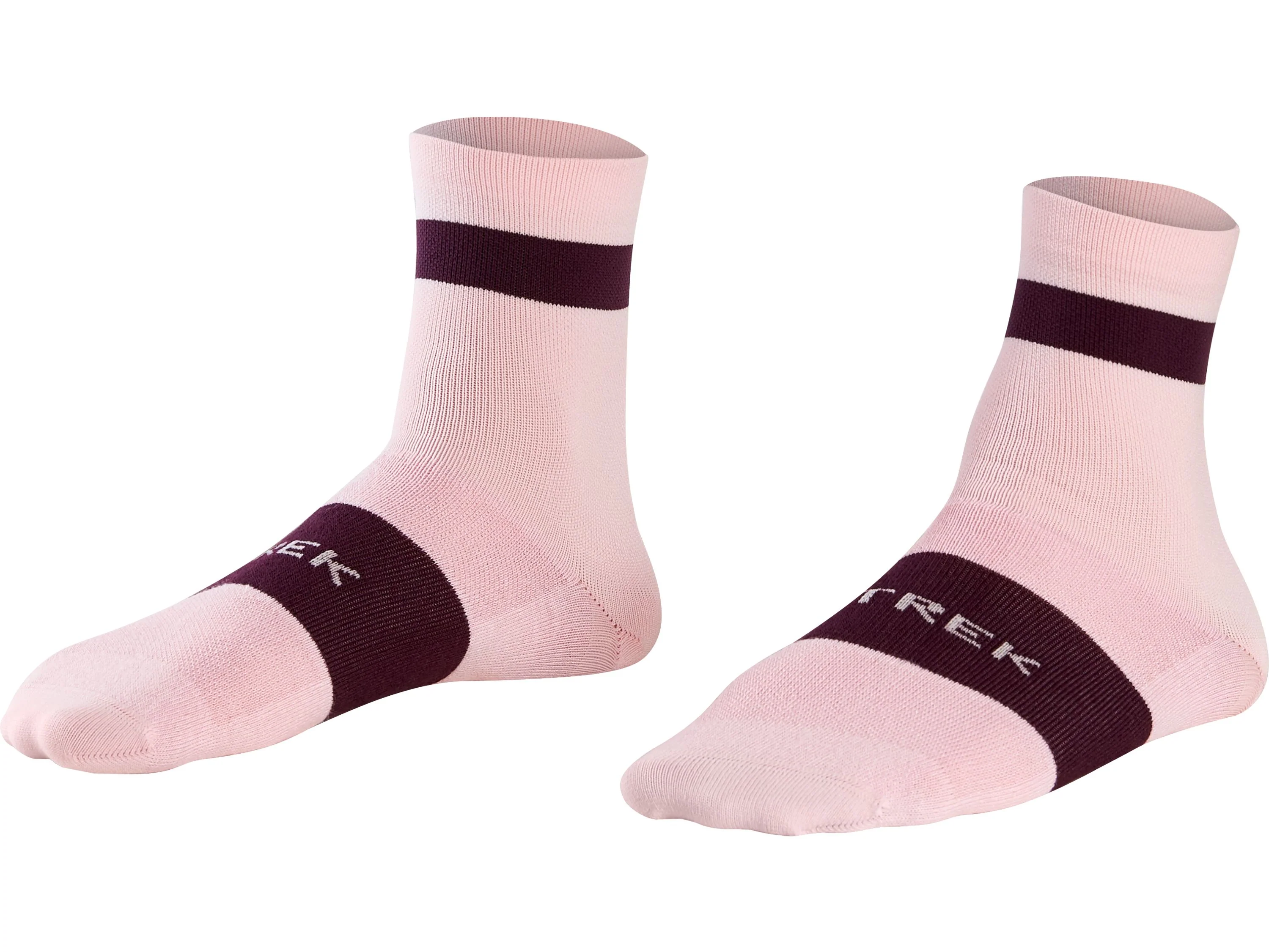Sock Trek Race Quarter Large (42-44) Blush