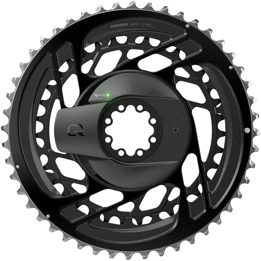 SRAM Force AXS 2x Power Meter Chainring Kit - 2x12-Speed, 8-Bolt, Direct Mount
