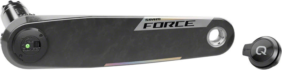 SRAM Force AXS Wide Left Crank Arm Power Meter Spindle Assembly