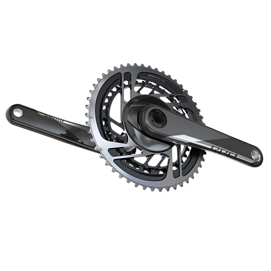 SRAM Red AXS Crankset Speed: 12 Spindle: 28.99mm BCD: Direct Mount 48/35 DUB 175mm Black Road