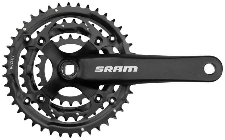 Sram S600 175x42/32/22 SQR JIS crankset black