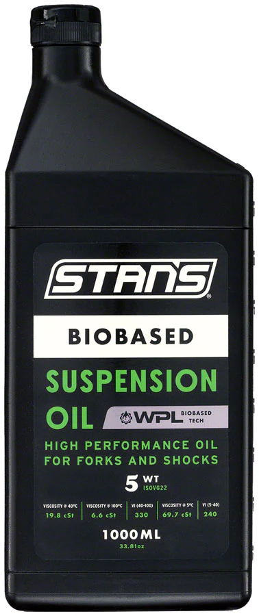 Stan's Biobased Suspension Oil - 1L - Image 2