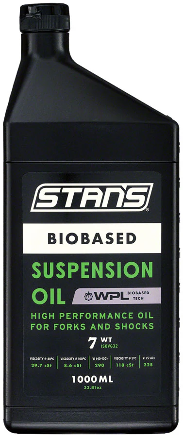 Stan's Biobased Suspension Oil - 1L - Image 3