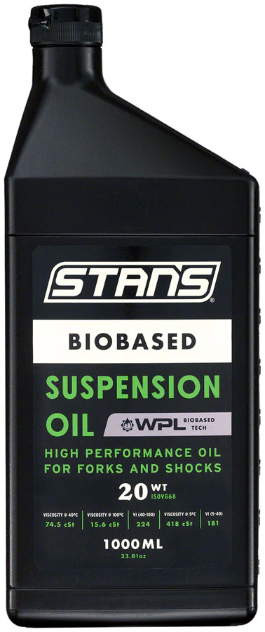 Stan's Biobased Suspension Oil - 1L - Image 5