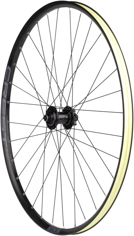 Stan's Crest S2 Front Wheel - 6-Bolt, Black - Image 4