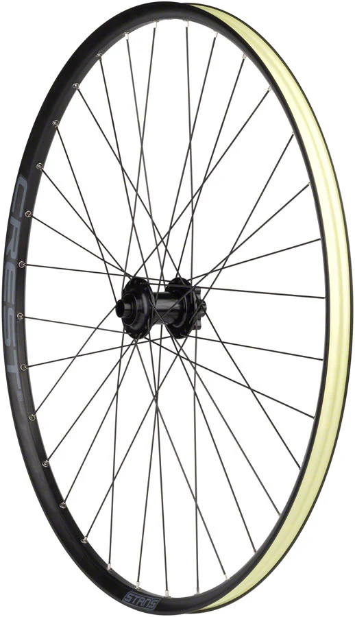 Stan's Crest S2 Front Wheel - 6-Bolt, Black - Image 5
