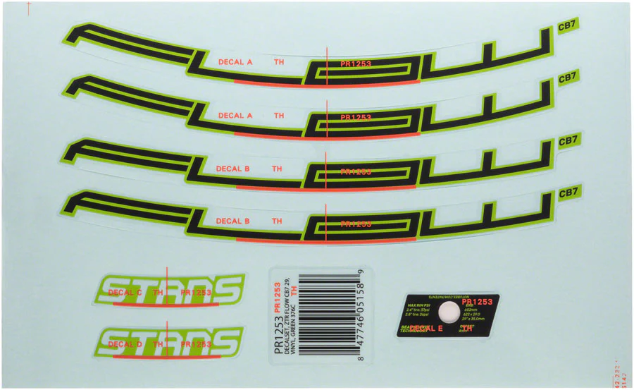 Stan's Flow CB7 Rim Decal - Image 4