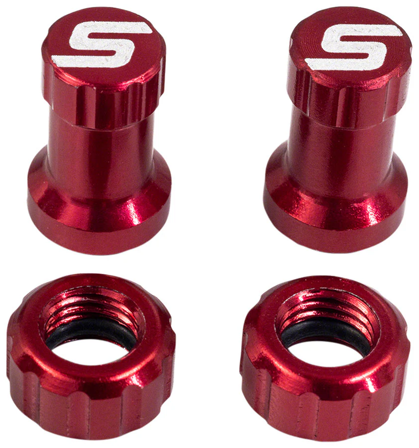 Stan's Tubeless Valve Stem Cap Color Kit - Pair - Image 2