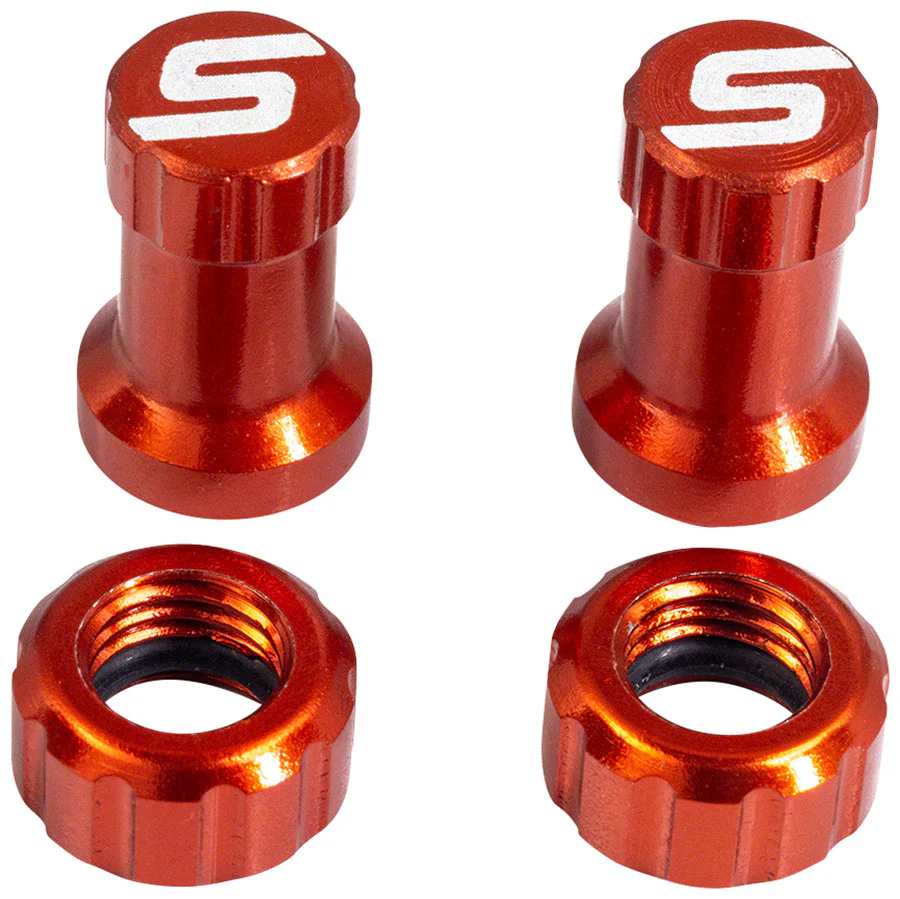 Stan's Tubeless Valve Stem Cap Color Kit - Pair - Image 3