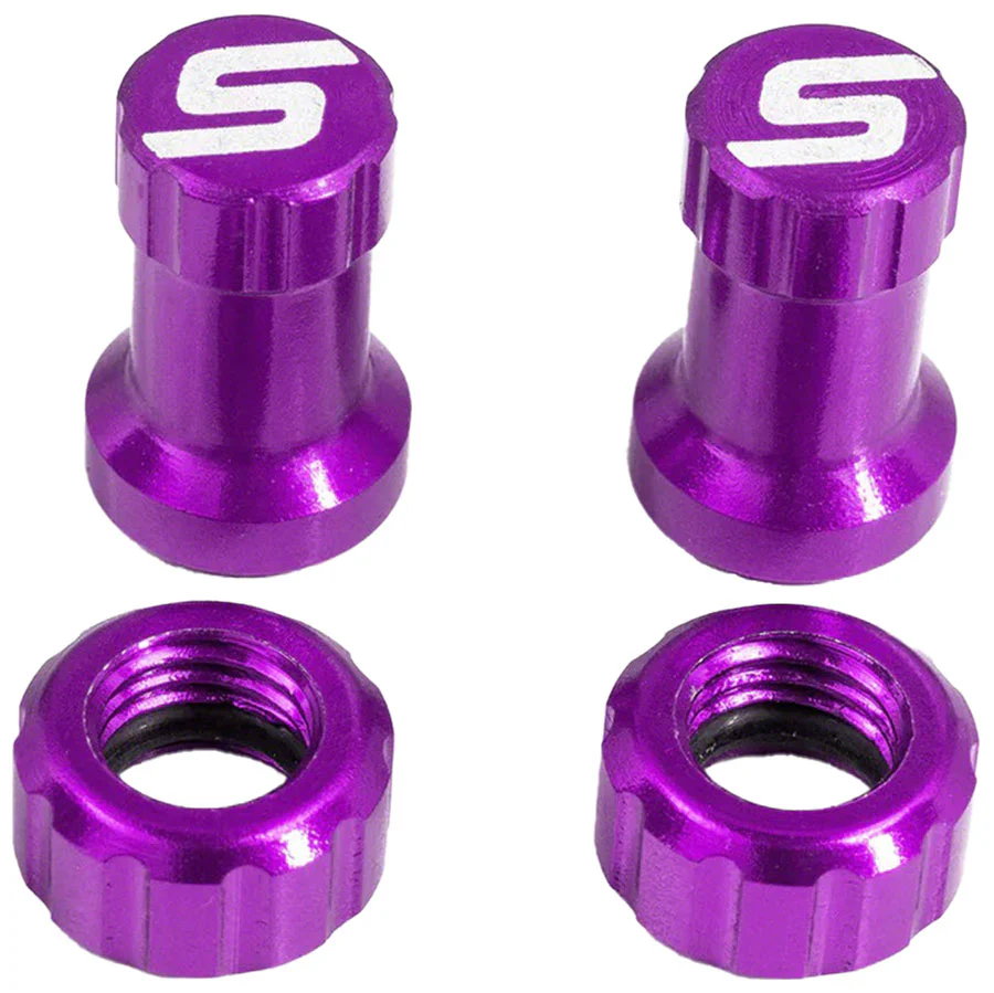 Stan's Tubeless Valve Stem Cap Color Kit - Pair - Image 5