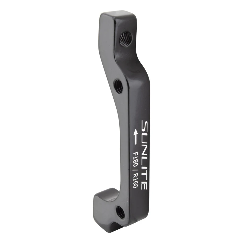 Sunlite Disc Adapter 180mm/160mm IS Mount Post Mount Black 20mm