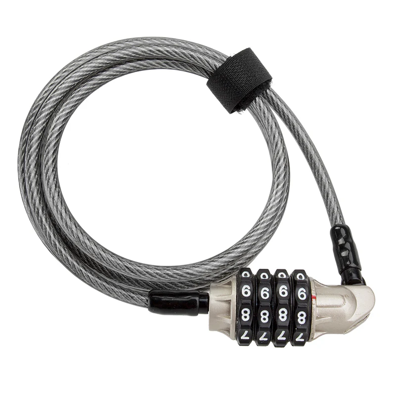 Sunlite Power Shield Combo Lock 6mm 4`/122cm Combo Blk