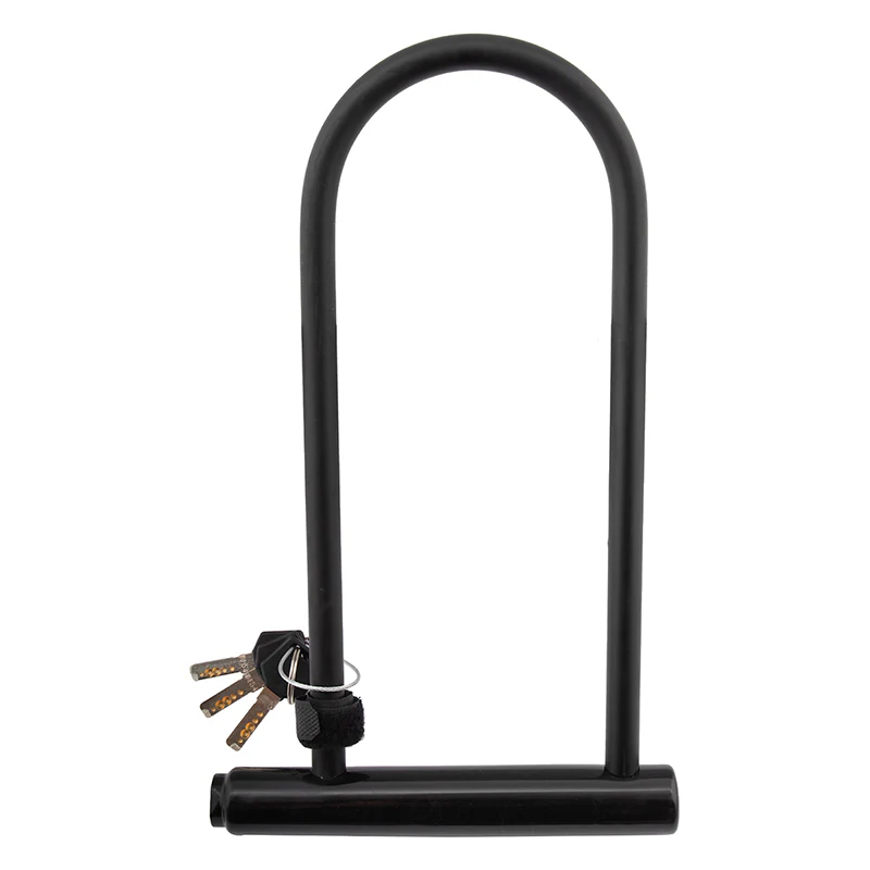 Sunlite Standard U-Lock Bulk 4x11`/10.16x28cm Blk
