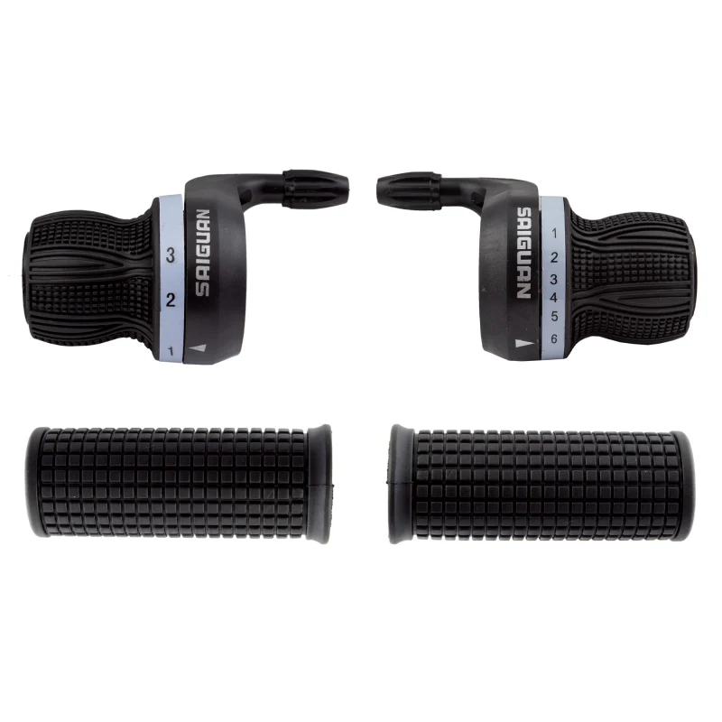 Sunlite UtiliT Sport Twist Shifter Pair 3x6sp 2 to 1 Blk