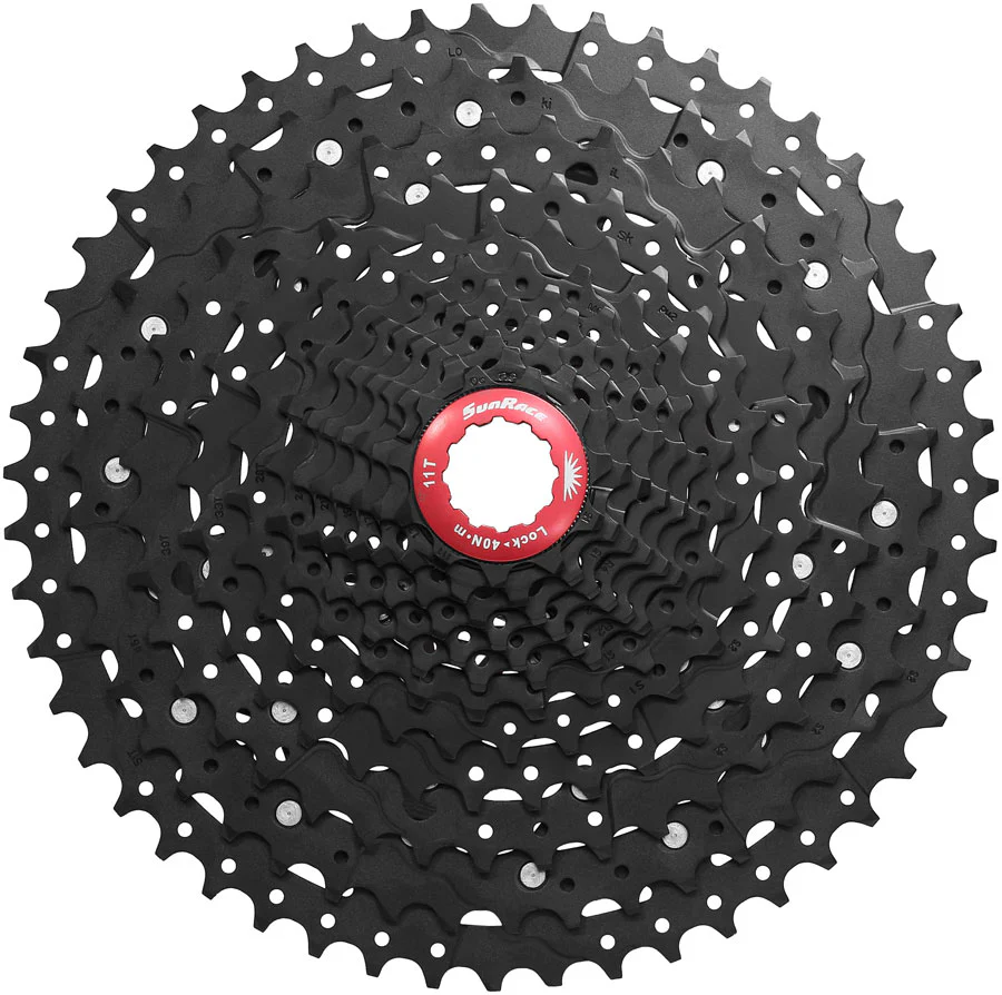 SunRace CSMZ903 Cassette - 12-Speed 11-51t Metallic Silver - Image 4