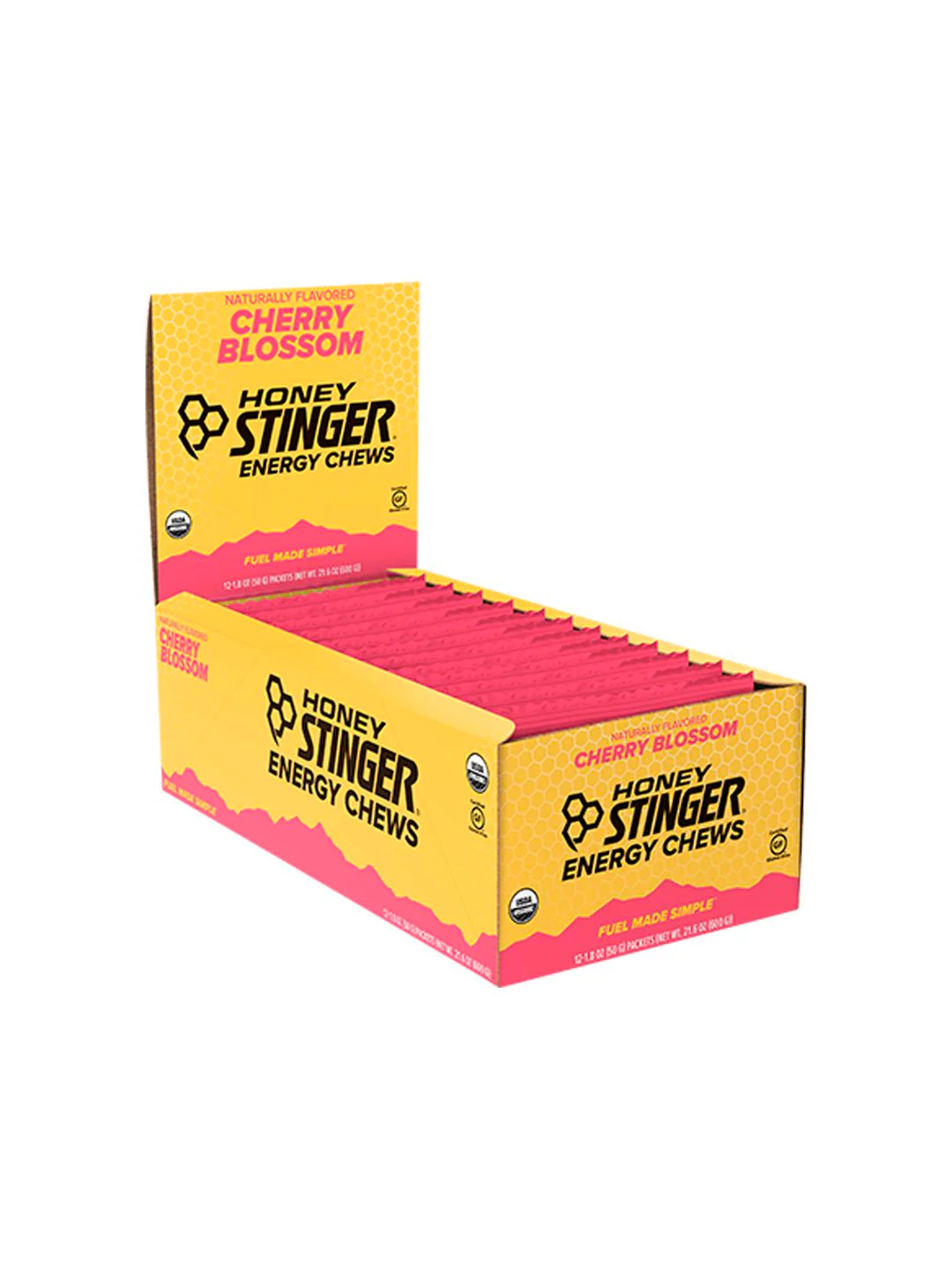 Supplement Honey Stinger Chews Cherry 12 Pack