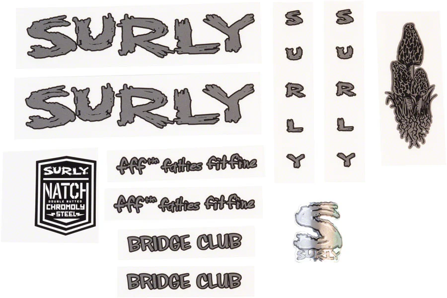 Surly Bridge Club Frame Decal Set - Image 3
