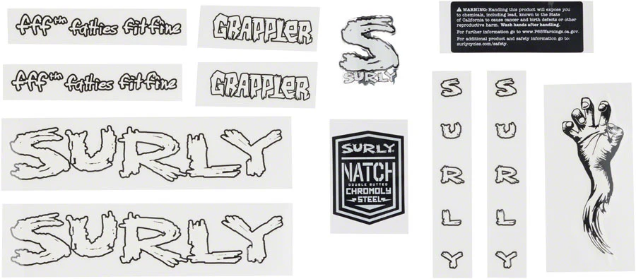 Surly Grappler Decal Set - Image 2