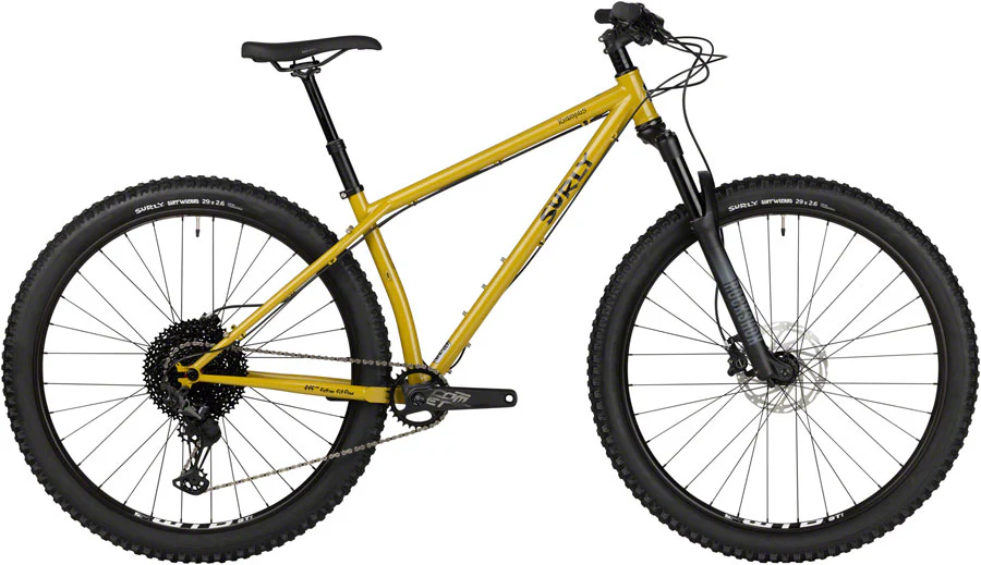 Surly Krampus Front Suspension Bike - 29", Steel, Nose Drip Curry