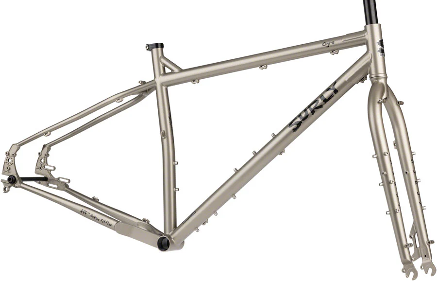 Surly Ogre Frameset - 29", Steel, Champagne Supernova
