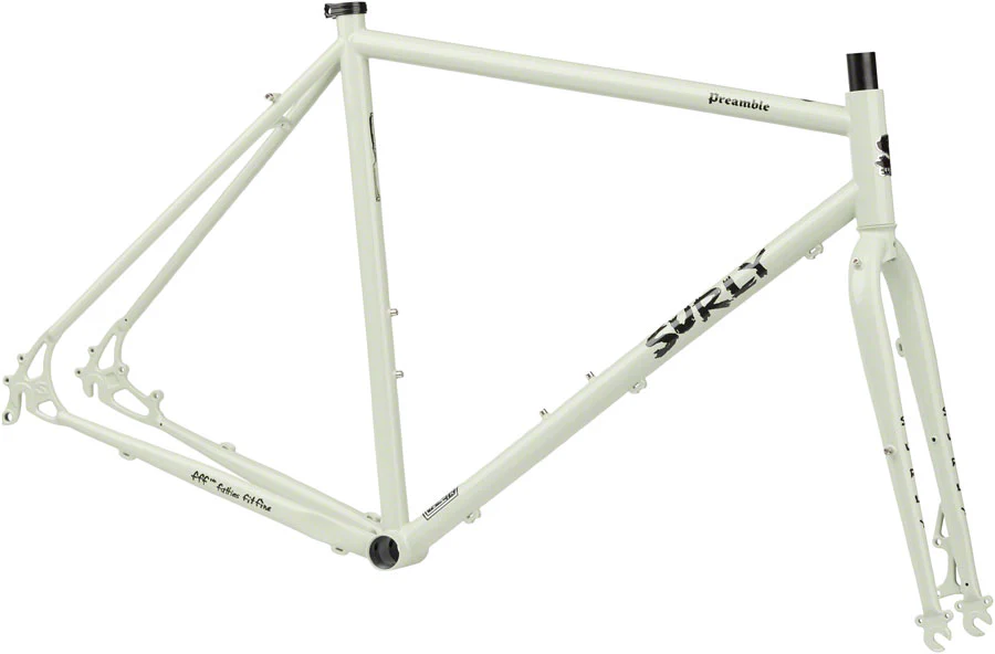 Surly Preamble Frameset - Steel, Best Buds Green