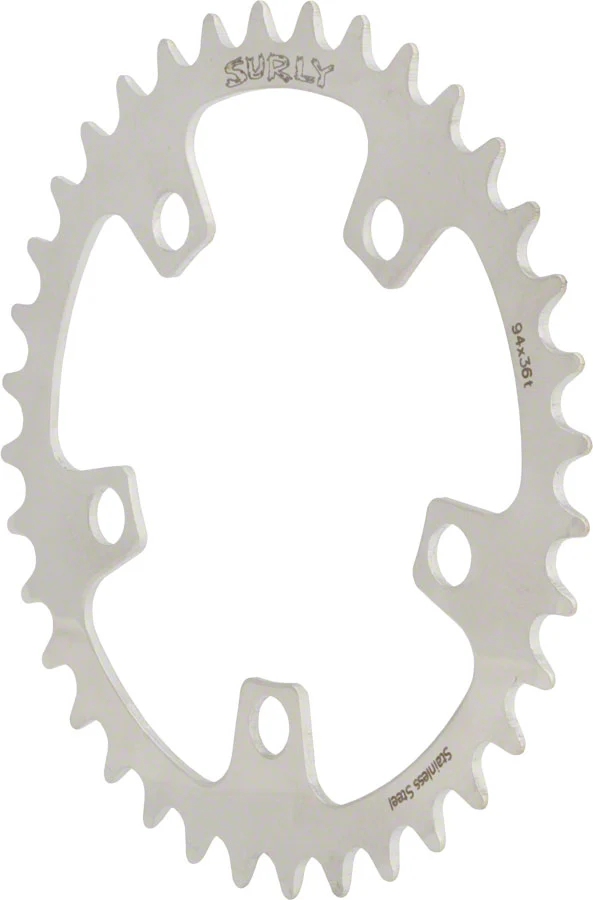 Surly Stainless 5-Bolt Chainring - Image 2