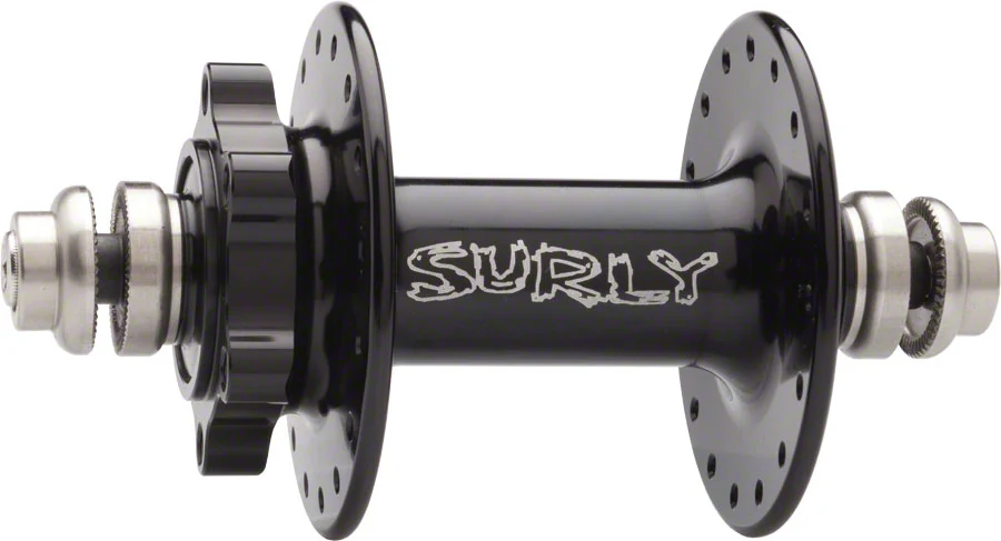 Surly Ultra New Disc Front Hub - QR x 100mm 6-Bolt, 32h - Image 2