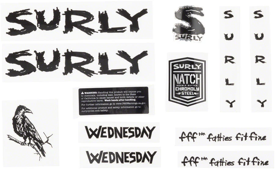 Surly Wednesday Decal Set - Image 2