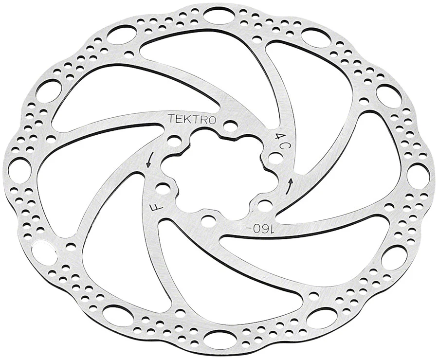 Tektro TR140-22 Disc Rotor - 140mm 6-Bolt 1.8mm Thickness