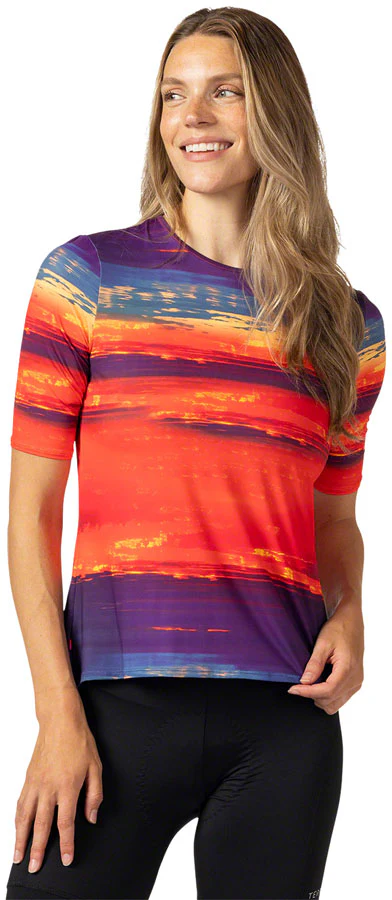 Terry Soleil Flow Short Sleeve Top - Women's, Sunset