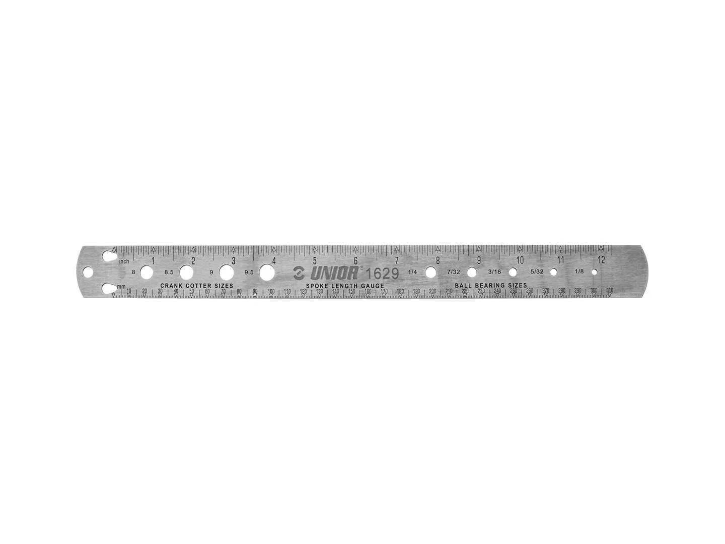 Unior Spoke/Bearing/Crank Cotter Gauge Tool