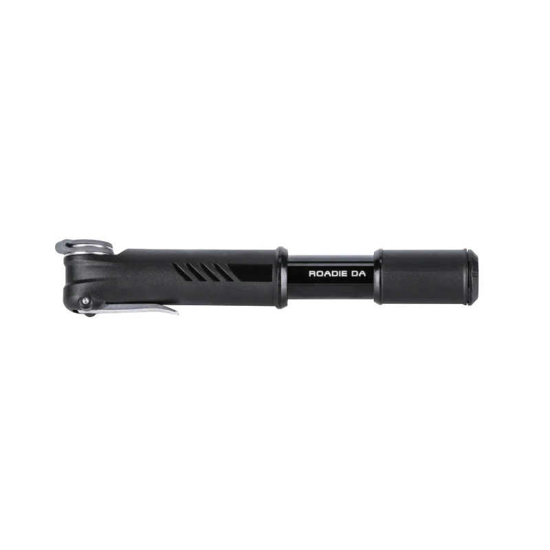 Topeak Mini Roadie DA Hand Pump PV 120psi 7.2` Aluminum Black
