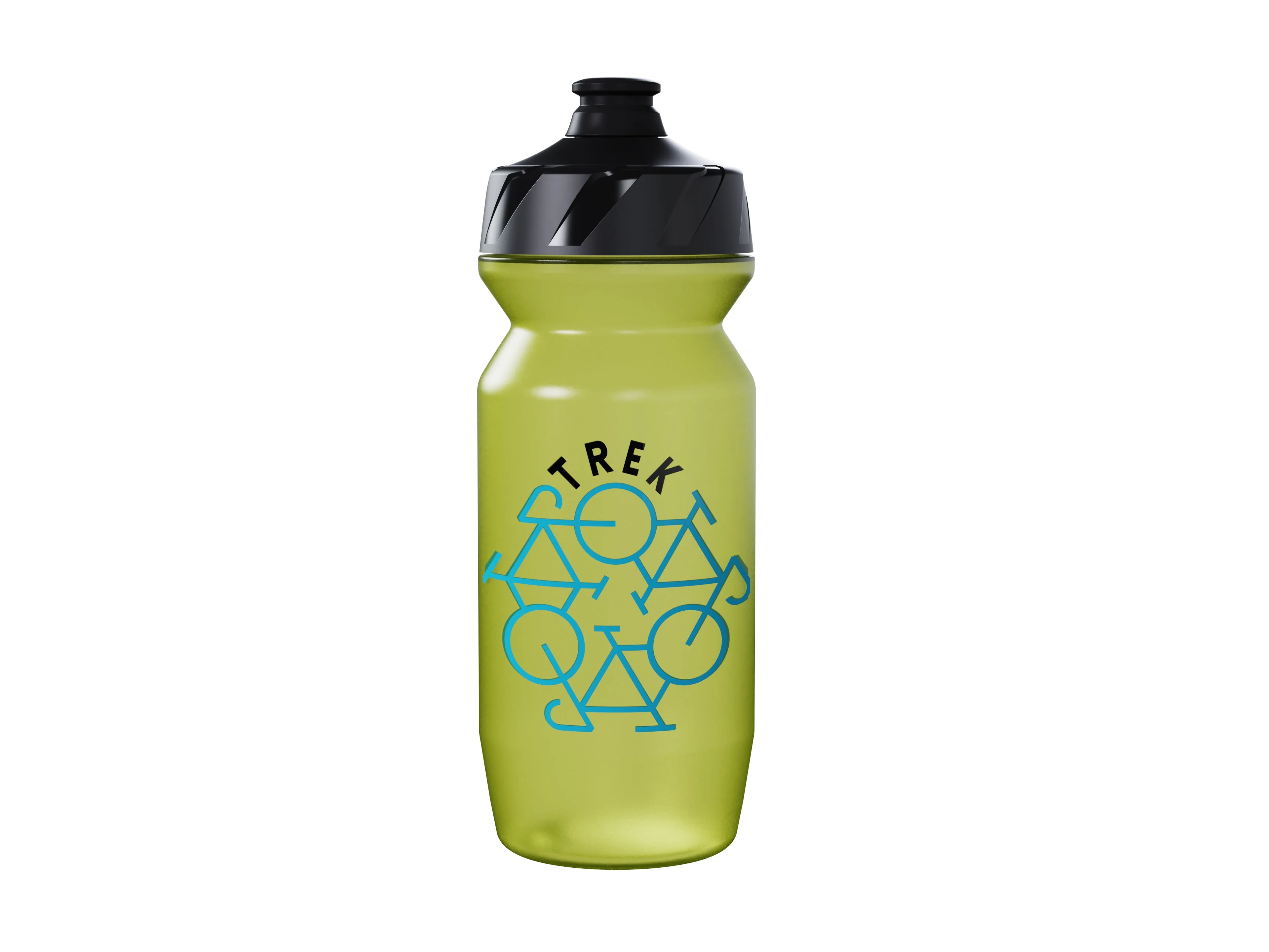 Trek Voda 21oz Triobike Volt Yellow/Black Bottle