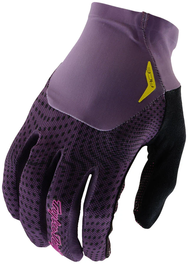 Troy Lee Designs Ace 2.0 Gloves – Radioscape Deep Purple Large