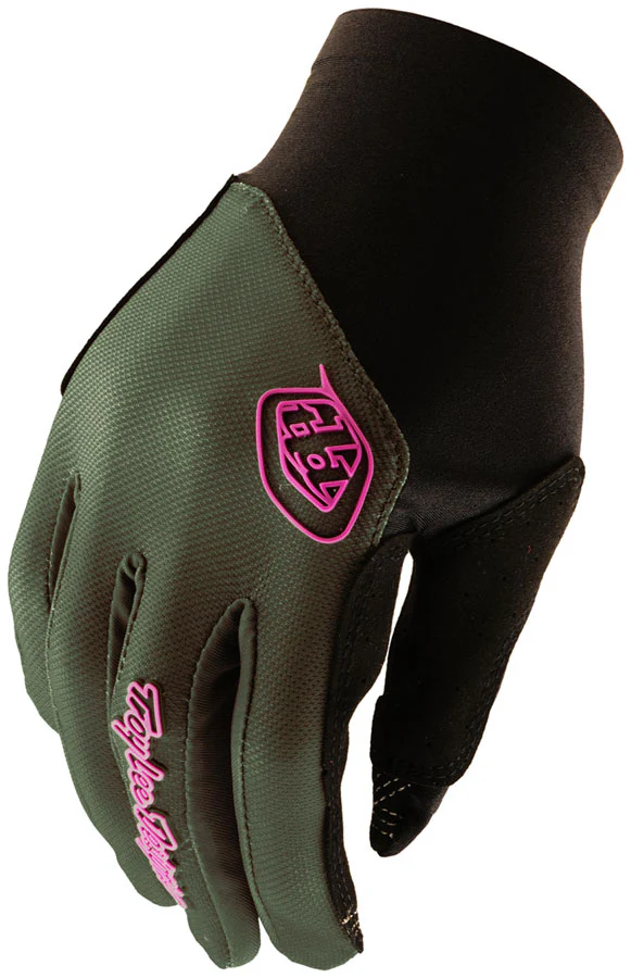 Troy Lee Designs Flowline Glove – Mono Olive Medium