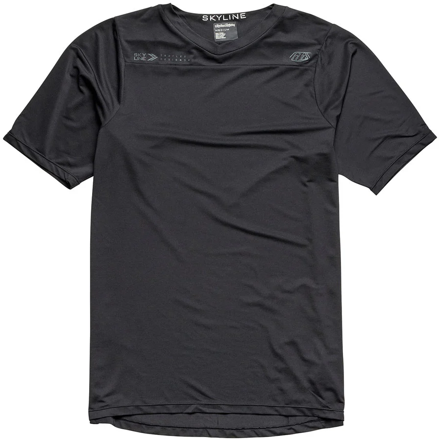 Troy Lee Designs Skyline Short Sleeve Jersey – Mono Black Medium