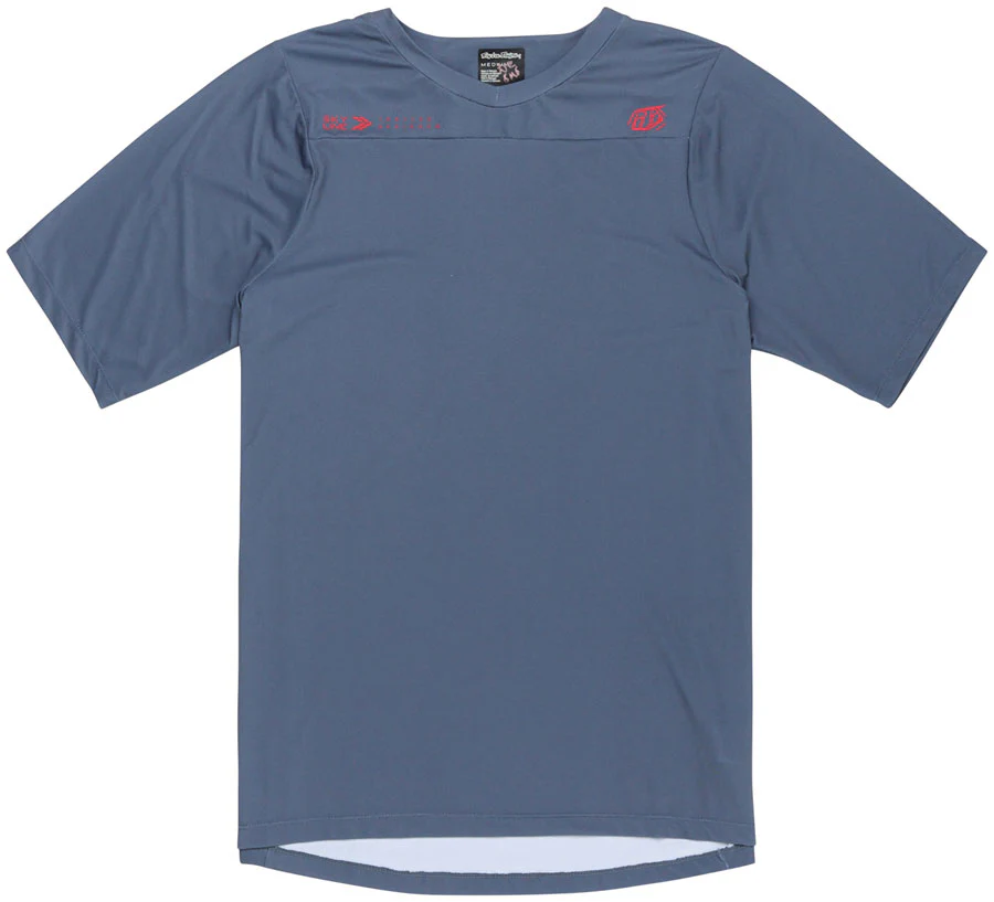 Troy Lee Designs Skyline Short Sleeve Jersey – Mono Steel Blue X-Large