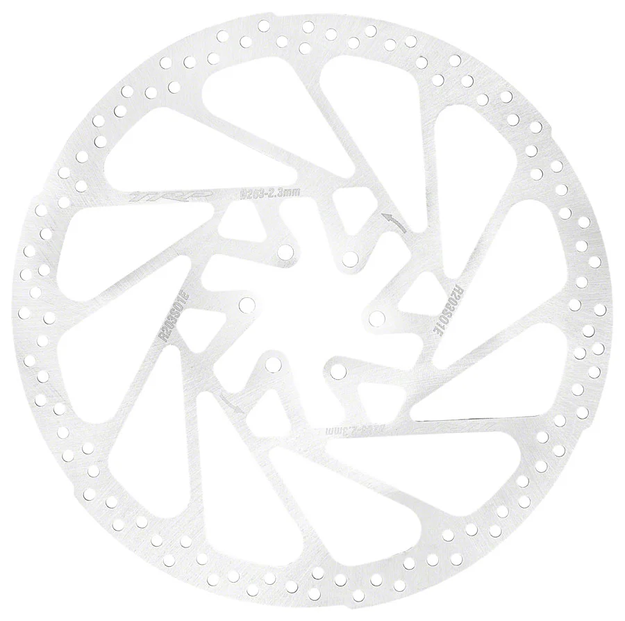 TRP RS01 E1 Disc Brake Rotor - 223mm 6-Bolt 2.3mm Rust Blocker Treatment Silver - Image 3