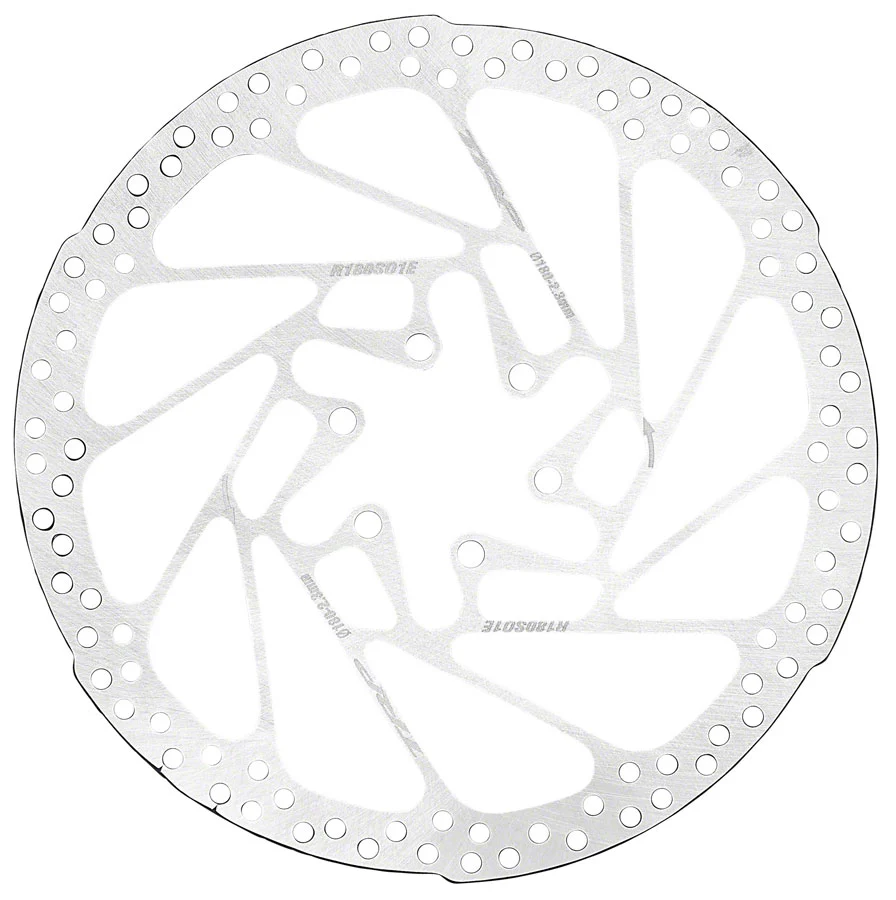 TRP RS01 E1 Disc Brake Rotor - 223mm 6-Bolt 2.3mm Rust Blocker Treatment Silver - Image 4
