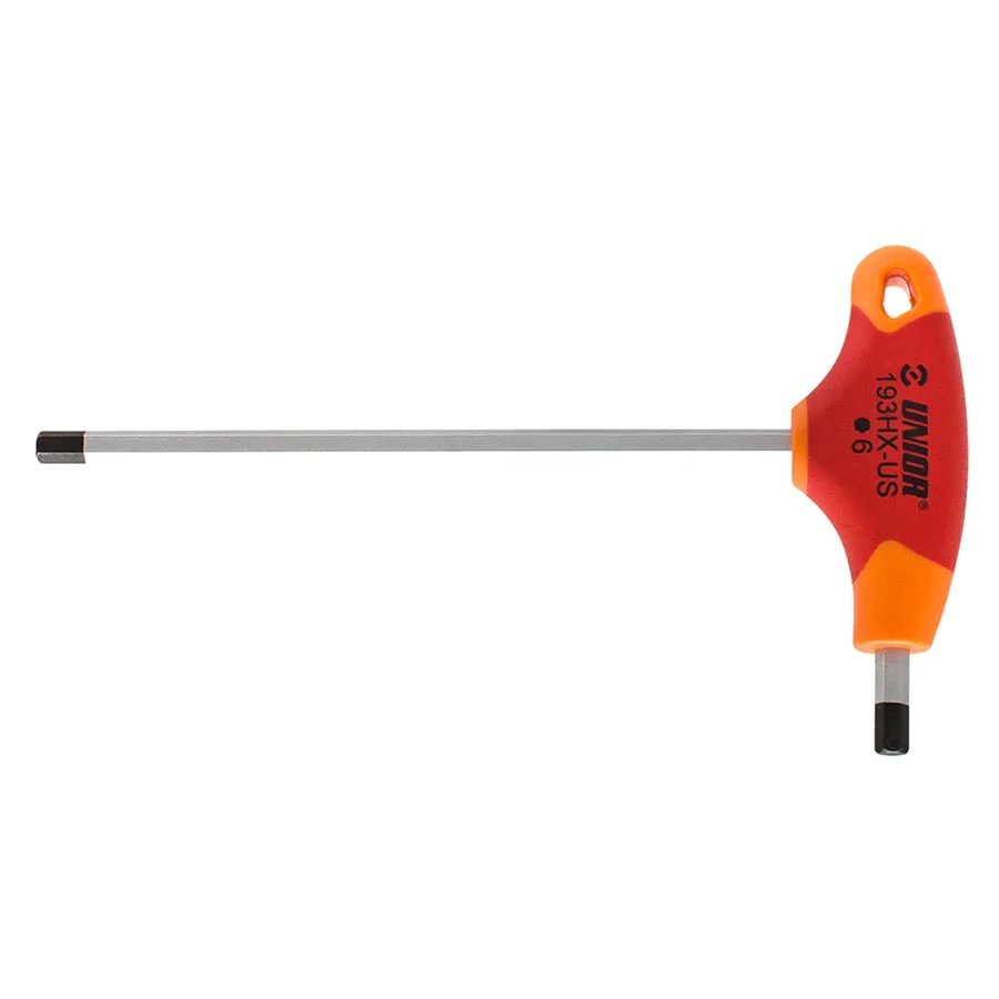 Unior T-Handle Hex Wrench - Red/Orange - Image 4
