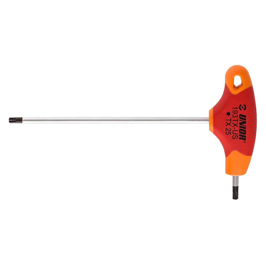 Unior T-Handle Torx Wrench Red/Orange - Image 5