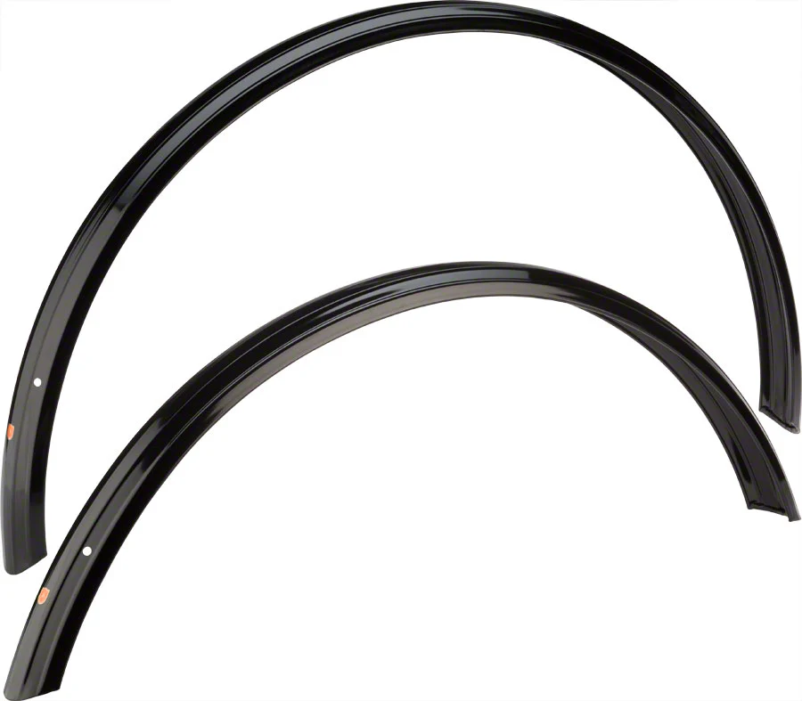 Velo Orange Zeppelin Fenders Black - 52mm - Image 3