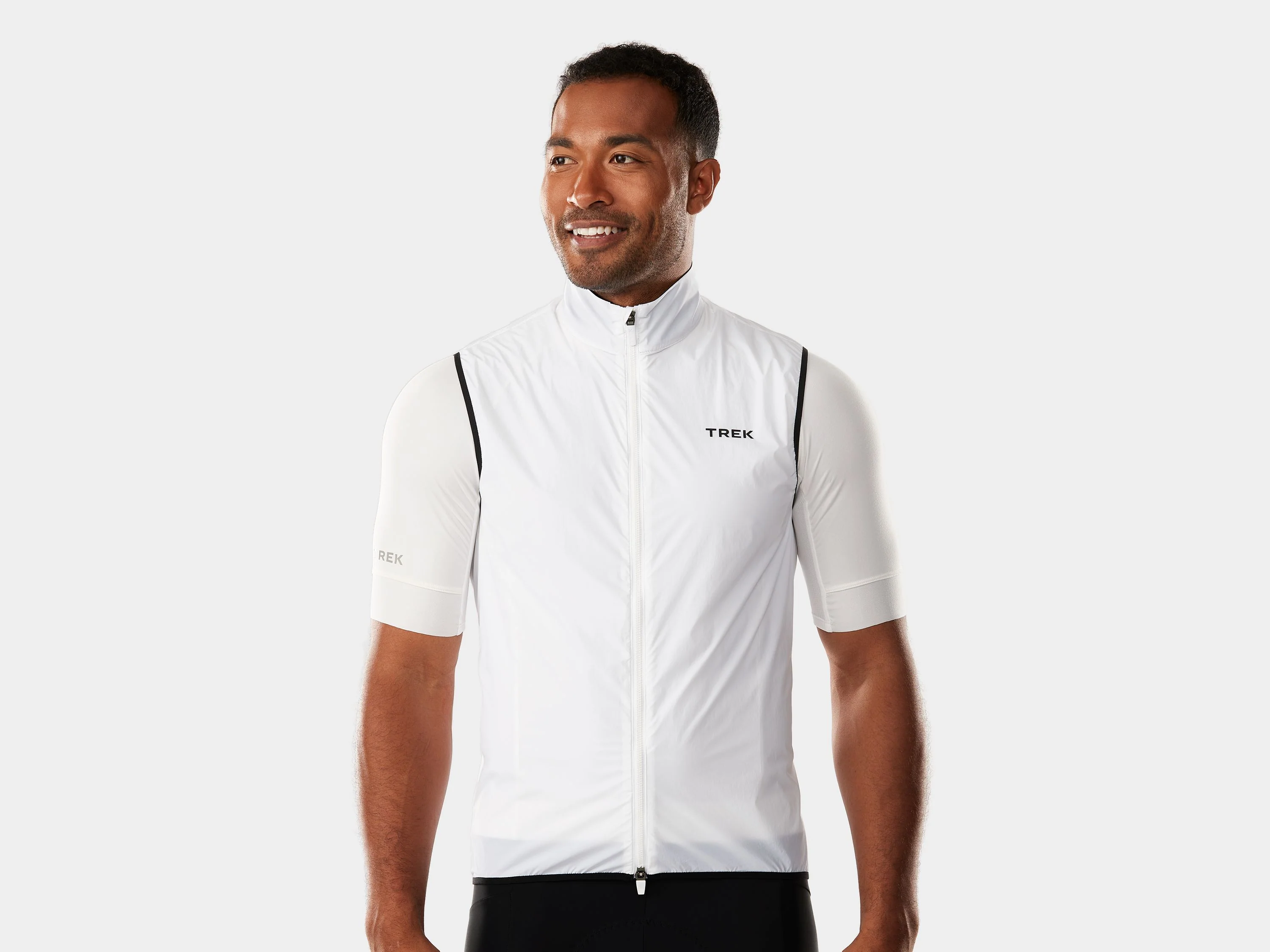 Trek Circuit Windshell Large White Vest