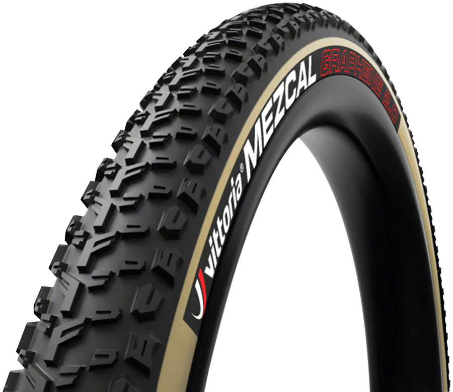Vittoria Mezcal III G2.0 Mountain Tire 29x2.25 Folding Tubeless Ready XCR/TNT G2.0 Tan