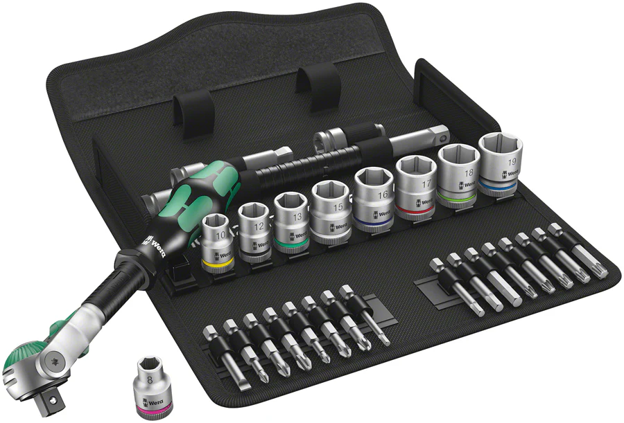 Wera 8100 6 Zyklop Speed Ratchet Sets - Image 2
