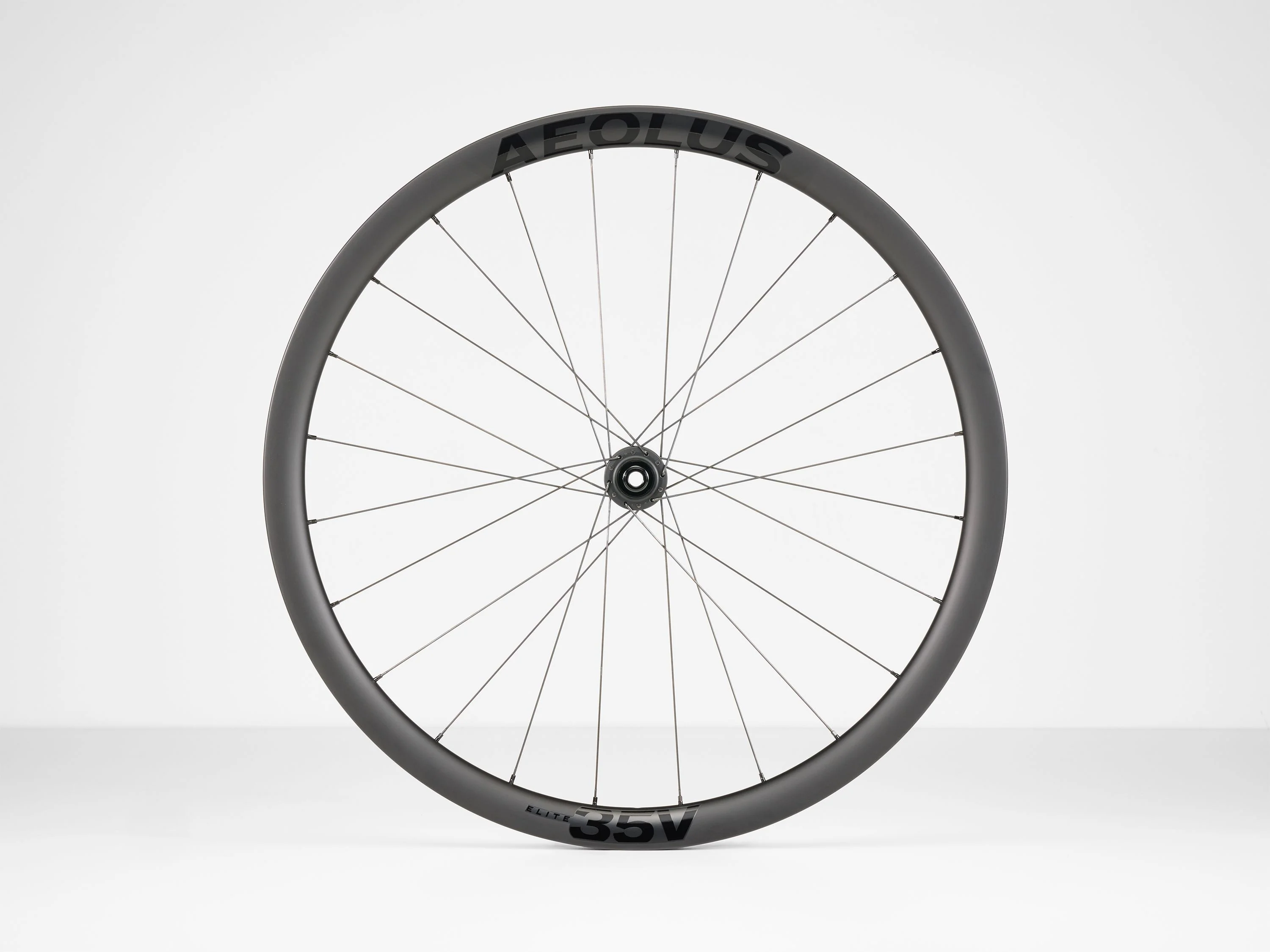 Wheel Front Bontrager Aeolus Elite 35V Disc TLR 12T Black