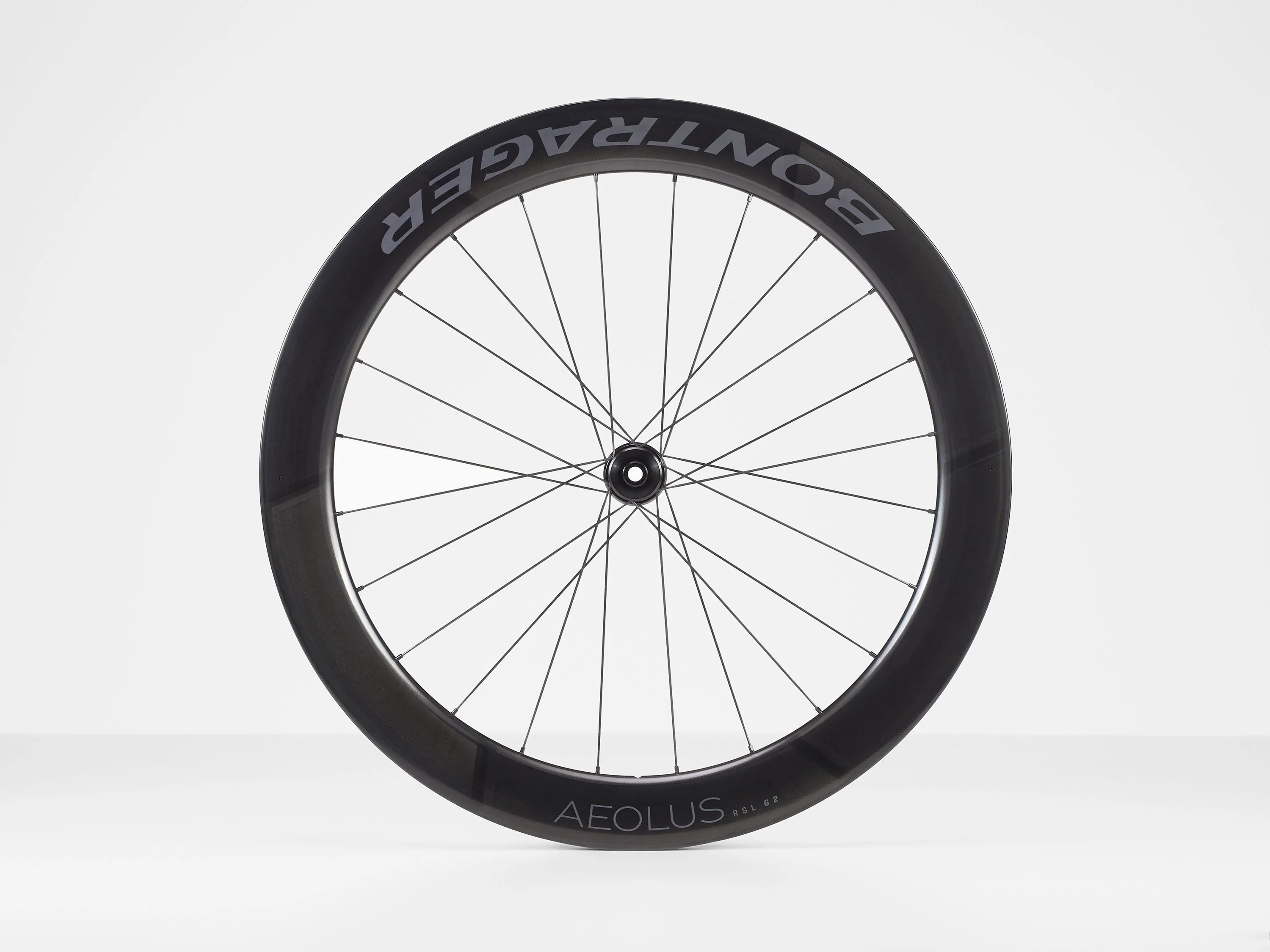 Wheel Front Bontrager Aeolus RSL 62 TLR Disc 12T Black