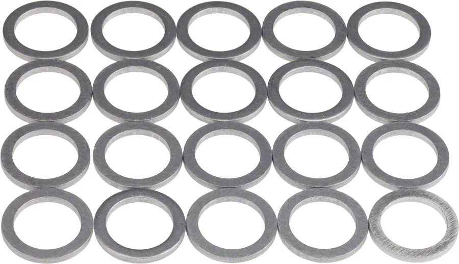Wheels Manufacturing Aluminum Chainring Spacers - Bag of 20