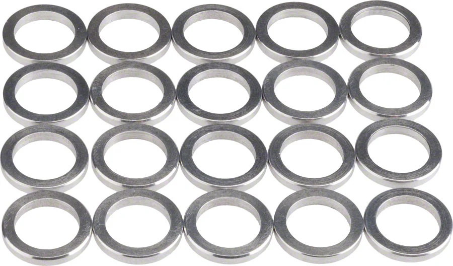 Wheels Manufacturing Aluminum Chainring Spacers - Bag of 20 - Image 2