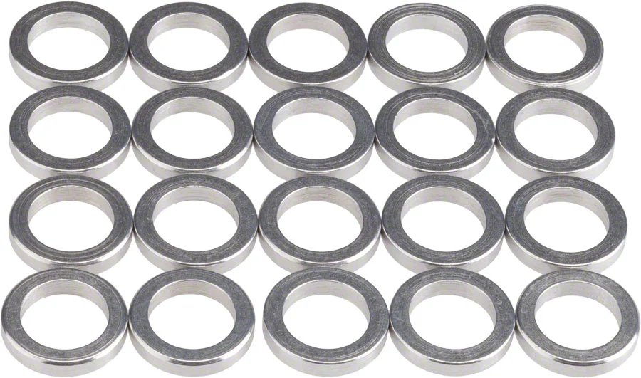 Wheels Manufacturing Aluminum Chainring Spacers - Bag of 20 - Image 3